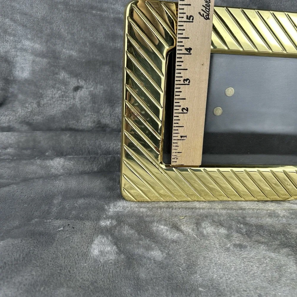 Vintage Brass Gold Tone  5x7